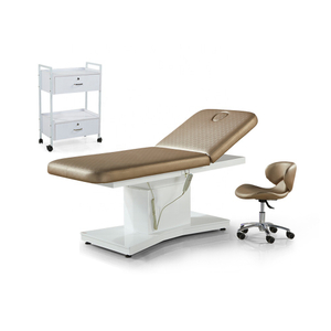 Kangmei Luxury Modern Salon Spa 2 Electric Motors Beauty Treatment Facial Lash Beauty Bed Eyelash Massage Table